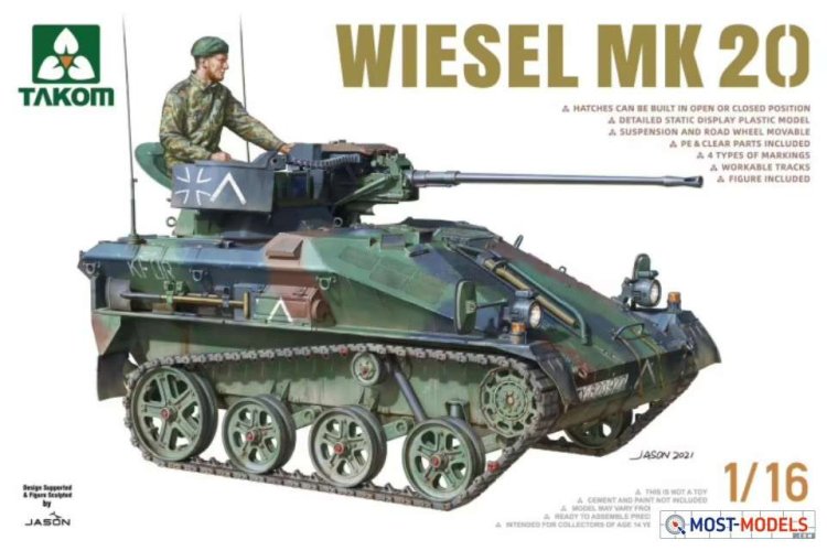 1:16 Takom 1014 Wiesel MK 20 - Tak1014 1 - TAK1014