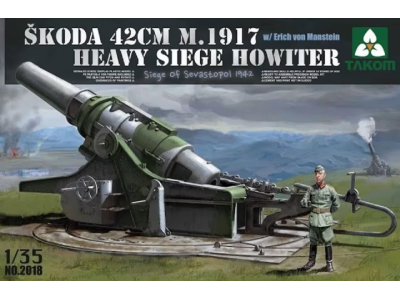 1:35 Takom 2018 Skoda 42cm M.1917 Heavy Siege Howitzer - Siege Of Sevastopol 1942 - Tak2018 - TAK2018