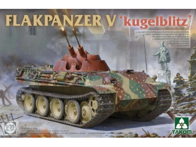 1:35 Takom 2150 Flakpanzer V - Kugelblitz - Tak2150 - TAK2150