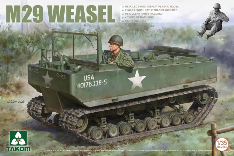 1:35 Takom 2167 M29 Weasel - Tak2167 1 - TAK2167