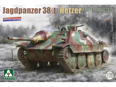 1:35 Takom 2170X Jagdpanzer 38(t) Hetzer Early Production - Limited Edition - Tak2170x - TAK2170X