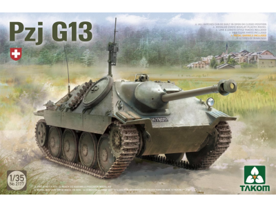1:35 Takom 2177 Pzj G13 Tank - Tak2177 - TAK2177