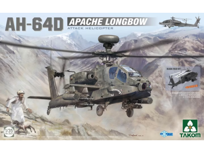 1:35 Takom 2601 AH-64D Apache Longbow - Attack Helicopter - Tak2601 - TAK2601