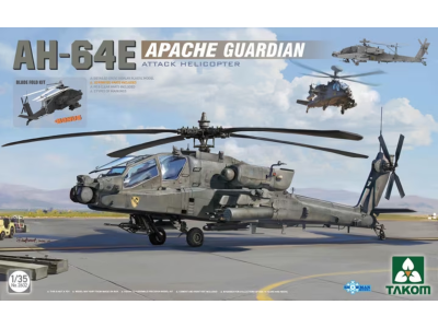 1:35 Takom 2602 AH-64E Apache Guardian - Attack Helicopter - Tak2602 - TAK2602