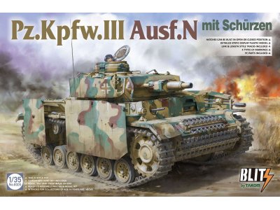 1:35 Takom 8005 Pz.Kpfw.III Ausf.N mit Schürzen - Tak8005 - TAK8005