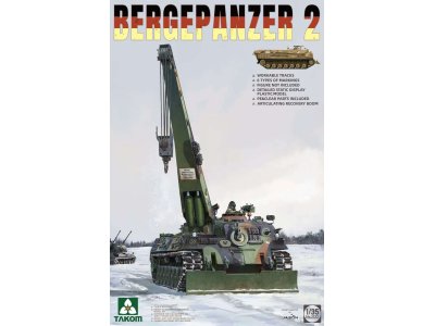 1:35 Takom 2122 Bergepanzer 2 - Takom2122 bergepanzer 2 - TAK2122