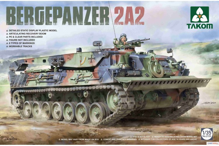 1:35 Takom 2135 Bergepanzer 2A2 - Takom2135 1 - TAK2135