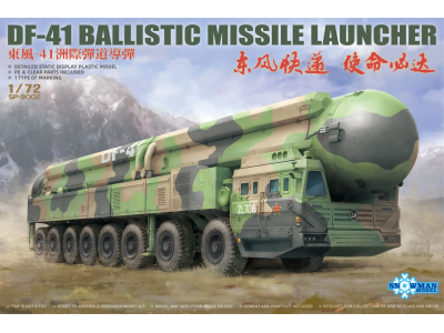 1:72 Takom SP9002 DF-41 Ballistic Missile Launcher - Taksp9002 - TAKSP9002