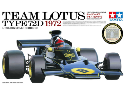 Pocher HK114 - Maquette Lotus 72D - 1972 British GP - Emerson