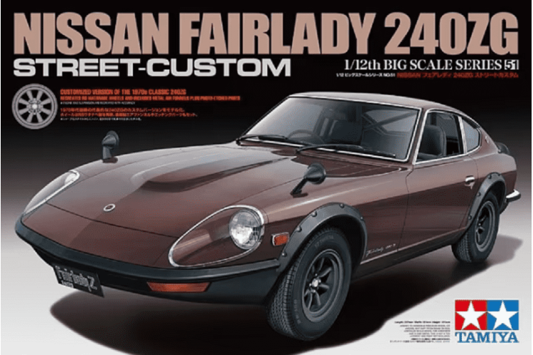 1:12 Tamiya 12051 Nissan Fairlady 240ZG Street-Custom Car - Tam12051 00 nissan fairlady 1 - TAM12051