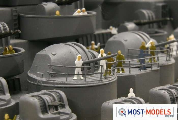 1:350 Tamiya 12622 Warship Crew-Set (144 pc) - Tam12622 4 - TAM12622