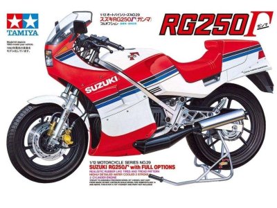 1:12 Tamiya 14029 Suzuki RG250 Gamma w/ Full Options 1983 - Tam14029 - TAM14029