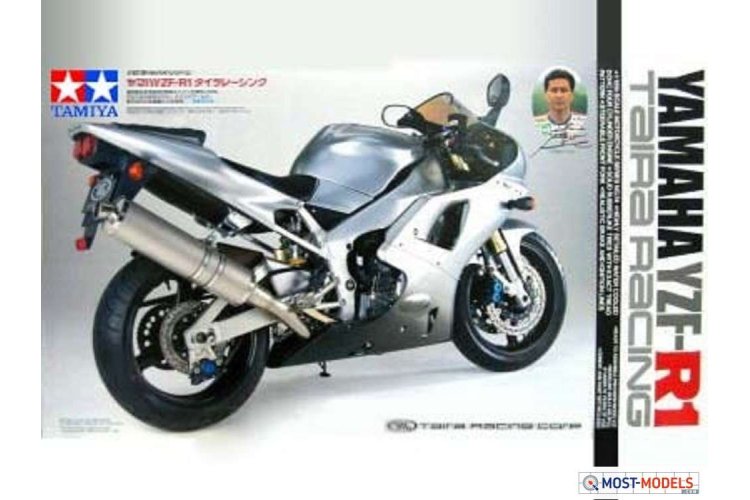 1:12 Tamiya 14074 Yamaha YZF-R1 - Taira Racing - Tam14074 1 - TAM14074