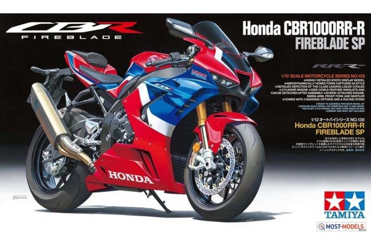 1:12 Tamiya 14138 Honda CBR1000RR-R Fireblade SP - Tam14138 1 - TAM14138