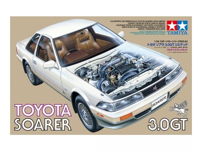 1:24 Tamiya 24064 Toyota Soarer 3.0 GT Limited - 1985 - Tam24064 toyota solarer 30 gt 300024064 en 00 - TAM24064