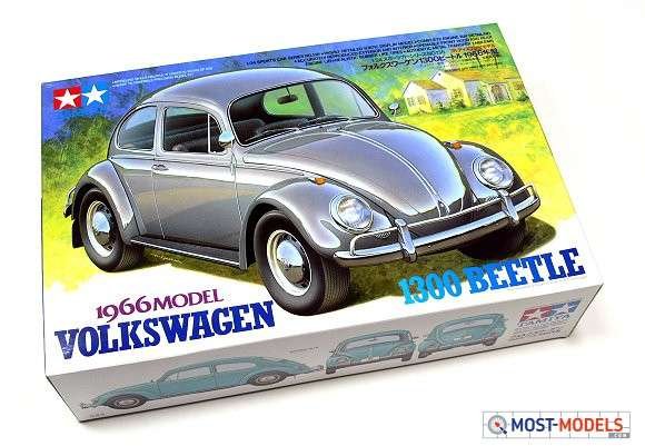 1:24 Tamiya 24136 Volkswagen Beetle 1300 1966 - Tam24136 1 - TAM24136