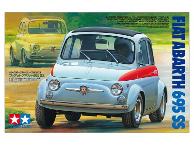 1:24 Tamiya 24173 Fiat Abarth 695 SS - Car - Tam24173 1 - TAM24173