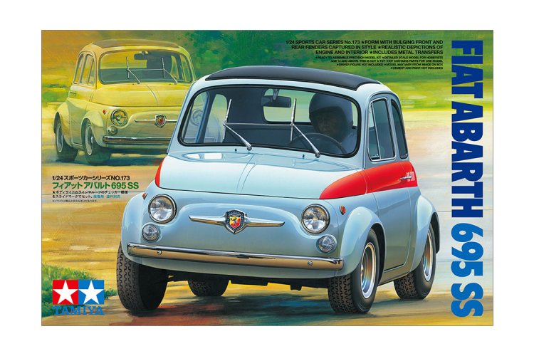 1:24 Tamiya 24173 Fiat Abarth 695 SS - Car - Tam24173 1 - TAM24173