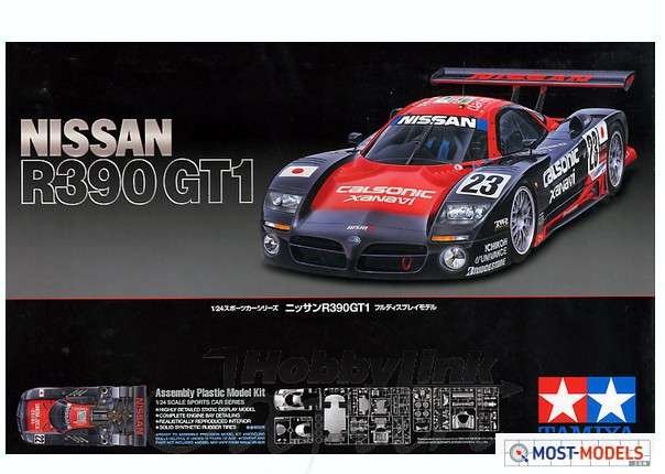 1:24 Tamiya 24192 Nissan R390 GT1 - Tam24192 1 - TAM24192