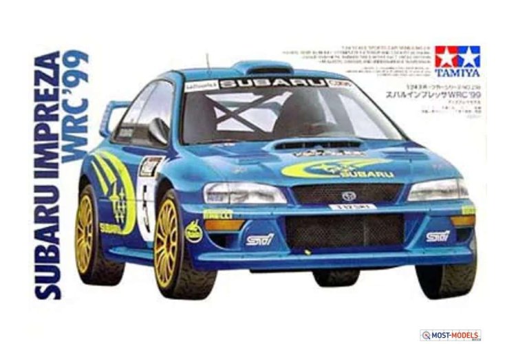 1:24 Tamiya 24218 Subaru Impreza WRC '99 - Tam24218 1 - TAM24218