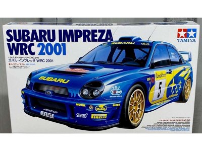 1:24 Tamiya 24240 Subaru Impreza WRC 2001 - Tam24240a - TAM24240