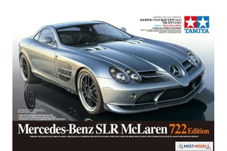 1:24 Tamiya 24317 Mercedes Benz SLR722 McLaren 2006 - Tam24317 1 - TAM24317