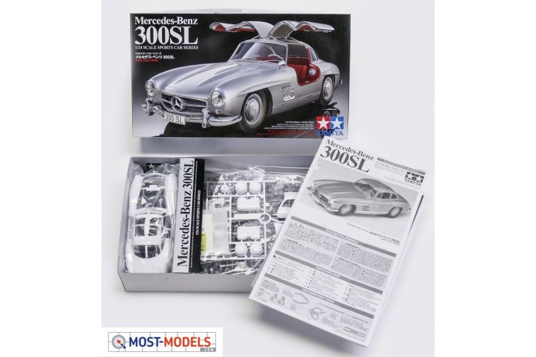 1:24 Tamiya 24338 Mercedes Benz SL300 Gullwing - Tam24338 3 - TAM24338