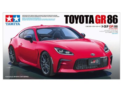 1:24 Tamiya 24361 Toyota GR 86 Car - Tam24361 - TAM24361