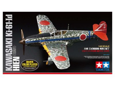 1:48 Tamiya 25424 IJA Kawasaki Ki-61-Id Hien Silver Plane - Tam25424 p1 - TAM25424