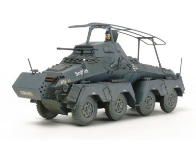 1:48 Tamiya 32574 German 8-Wheeled Heavy Armored Car - Tam32574 - TAM32574