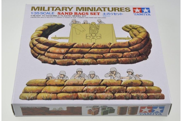 1:35 Tamiya 35025 Sandbags - Tam35025 1 - TAM35025-XS