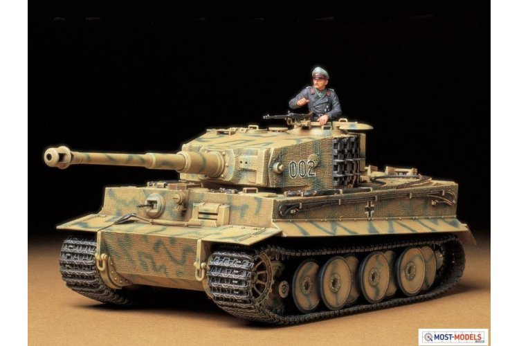 1:35 Tamiya 35194 German SdKfz.181 Tiger I Mid.Prod. with 1 Figure - Tam35194 2 - TAM35194