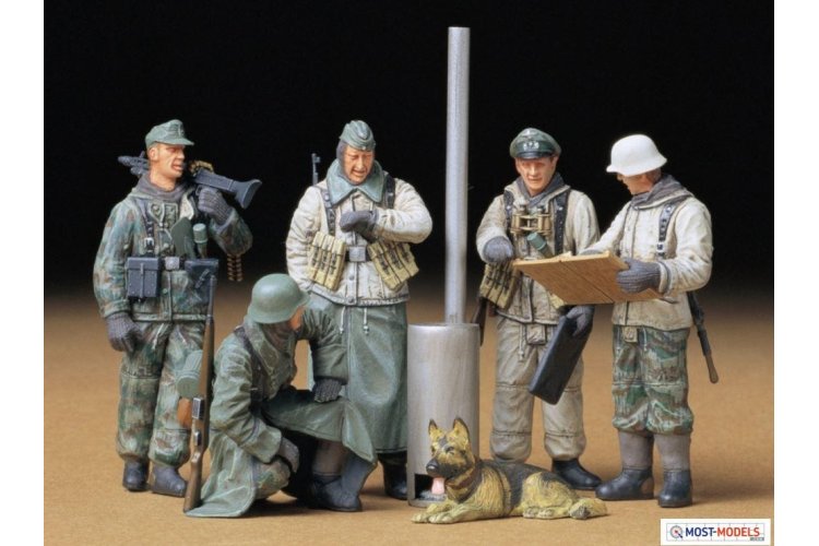 1:35 Tamiya 35212 Fig-Set German Soldiers Field Briefing / 5 Figures - Tam35212 2 - TAM35212