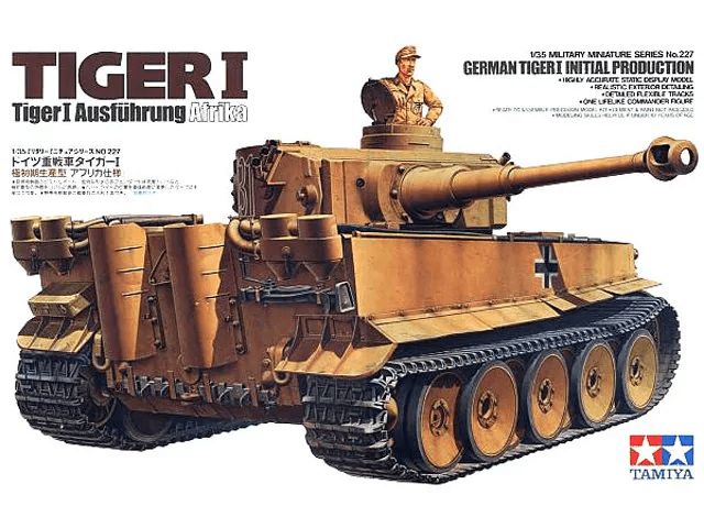 1:35 Tamiya 35227 German Tiger I Initial Production - Tam35227 1 - TAM35227