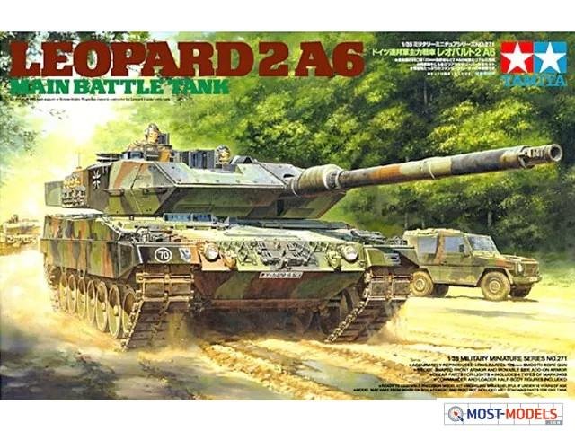 1:35 Tamiya 35271 Bundeswehr Leopard 2A6 with 3 Figures - Tam35271 20200906164214455 - TAM35271