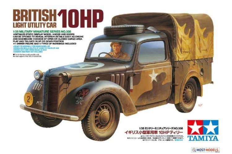 1:35 Tamiya 35308 British Light Utility Car 10HP - Tam35308 1 - TAM35308