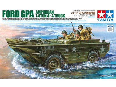 1:35 Tamiya 35336 Ford GPA Amphibian 1/4 ton 4x4 Truck - Tam35336a - TAM35336