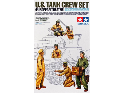 1:35 Tamiya 35347 U.S. Tank Crew set - European Theater - 6 Figuren - Tam35347 1 - TAM35347