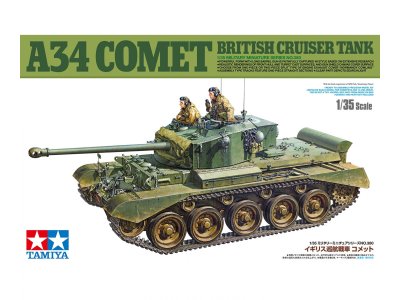 1:35 Tamiya 35380 A34 Comet British Cruiser Tank - Tam35380 1 35 brit tank comet a34 300035380 en 01 - TAM35380