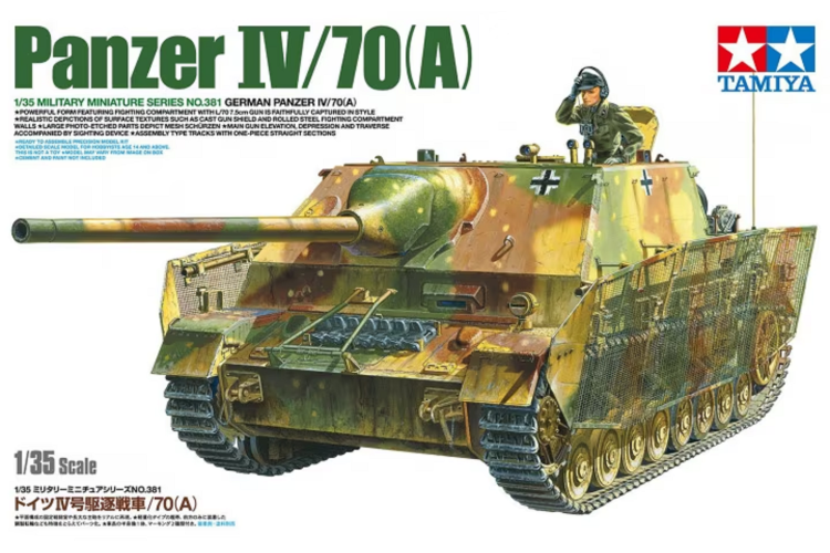 1:35 Tamiya 35381 Jagdpanzer IV/70(A) - Sd.Kfz.162/1 - Tam35381 1 - TAM35381