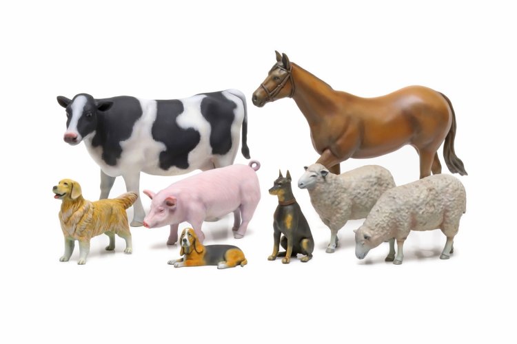 1:35 Tamiya 35385 Diorama Livestock - Set II - Tam35385 1 - TAM35385