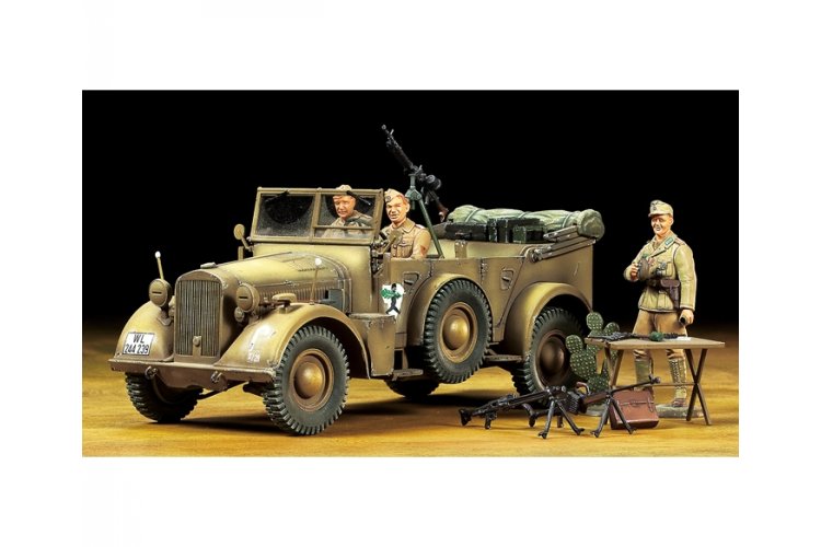 1:35 Tamiya 37015 German Horch Kfz.15 North African Campaign - Tam37015 horch kfz15 300037015 en 02 - TAM37015