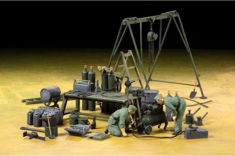 1:35 Tamiya 37023 German Field Team - Equipment - Tam37023 2 - TAM37023