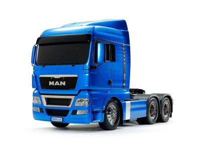 1:14 Tamiya 56370 RC MAN TGX 26.540 Truck 6X4 - Light Metallic Blue - Tam56370 man tamiya truck rc - TAM56370