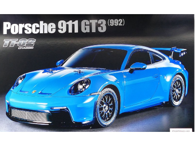 1:10 Tamiya 58712 RC  Porsche 911 GT3 (992) TT-02 - Certificaat - Tam58712front - TAM58712