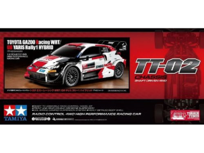 1:10 Tamiya 58716 RC Toyota GAZOO Racing WRT/GR Yaris Rally1 Hybrid - Tam58716a - TAM58716
