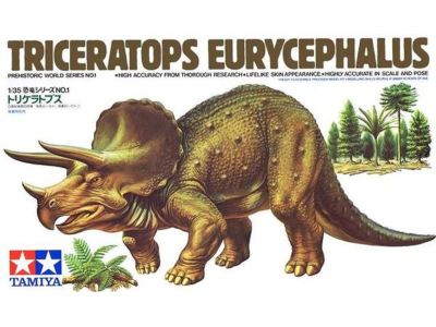 1:35 Tamiya 60201 Triceratops Eurycephalus - Prehistoric World Series NO.1 - Tam60201 - TAM60201
