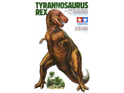 1:35 Tamiya 60203 Tyrannosaurus Rex - Prehistoric World Series NO.3 - Tam60203 - TAM60203