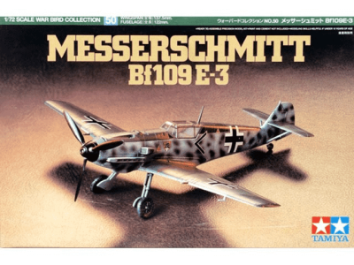 1:72 Tamiya 60750 German Messerschmitt Bf109E-3 - Tam60750 - TAM60750