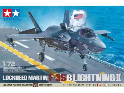 1:72 Tamiya 60793 Lockheed Martin F-35B Lightning II - Straaljager - Tam60793 1 - TAM60793